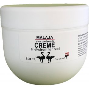 Creme 500 ml. med duft krukke
